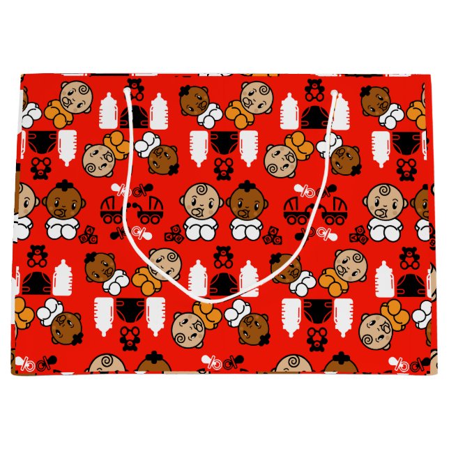 Unik Nyfödd bebis-gåva från Orange (Framsidan)