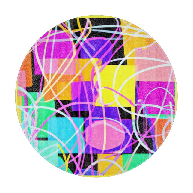 Unik och färglös nyskapad Mönster Art (Framsidan)