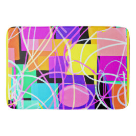 Unik och färglös nyskapad Mönster Art Badrumsmatta