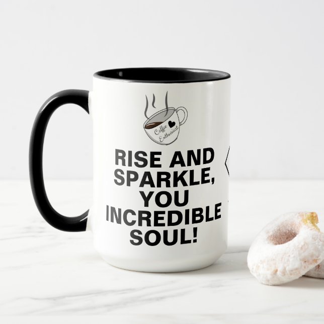 Unik offee Mugg med Novelty Motivations-offerter (Med munk)