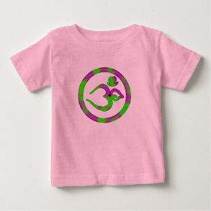 Unik om symbol - Baby Yoga-kläder T-shirt