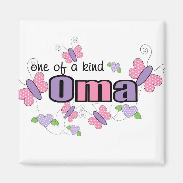 Unik Oma Magnet (Framsidan)
