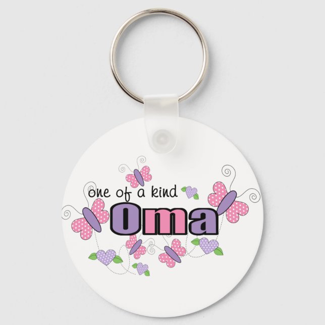 Unik Oma Nyckelring (Framsida)