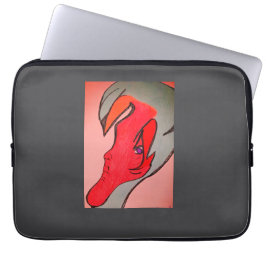 Unik original teckenkonst laptopsleeve laptop fodral