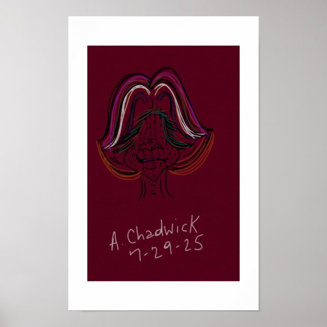 Unik originalanimering poster (Framsidan)