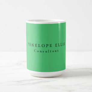 Unik originalklassisk Professionell för Paris-Grön Kaffemugg
