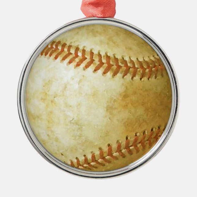 Unik Ornament för Baseball Julgran (Framsidan)