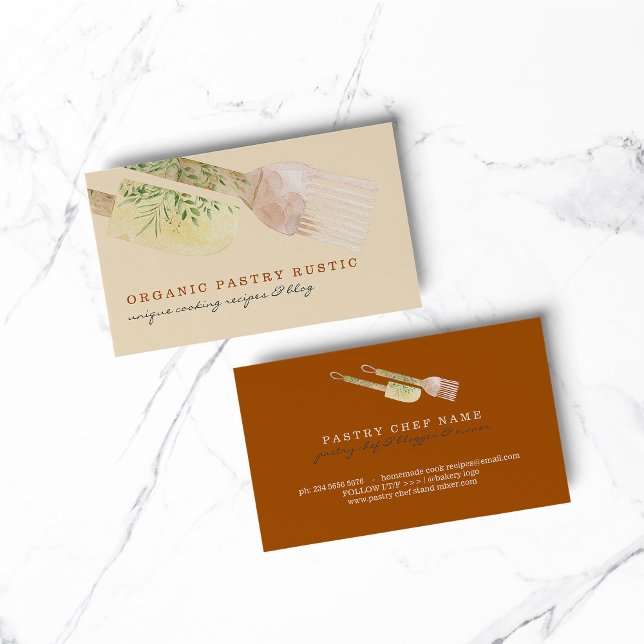 Unik ost för pastel Färg-bakverk för bakverk Visitkort (BAKERY PASTRY CHEF COOK CAKE event planner business)