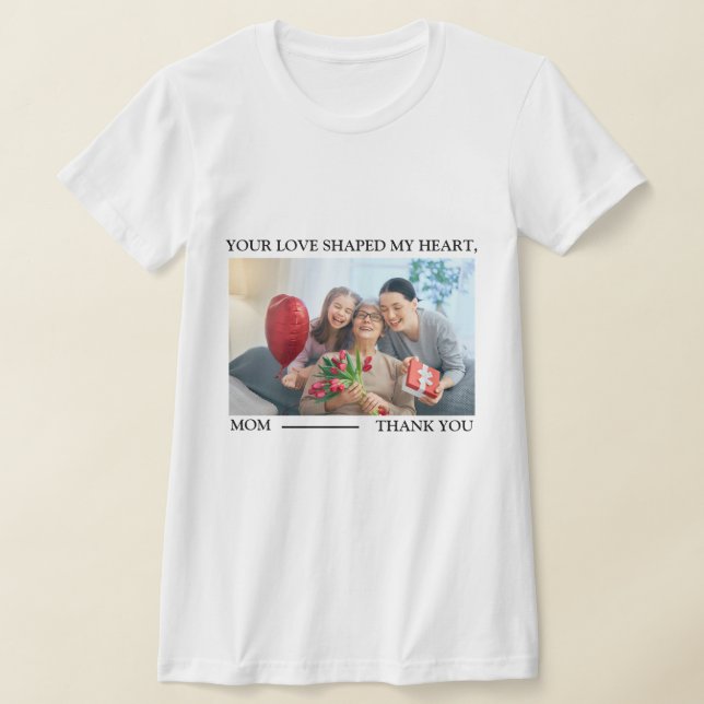 Unik överraskning på Mor-dagen T Shirt (Laydown)