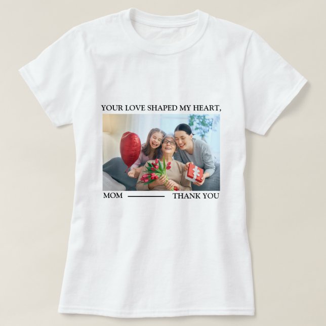 Unik överraskning på Mor-dagen T Shirt (Design framsida)