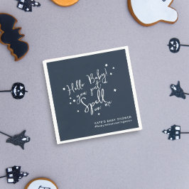 Unik Papper Baby Spell Halloween Boy Baby Shower Pappersservett