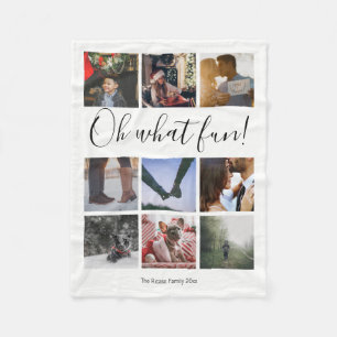 Unik Personlig Oh What Roligt Fleecefilt