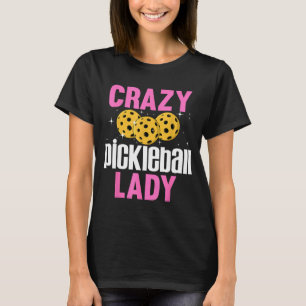 Unik pickleball-design för kvinnor flickor pickle t shirt