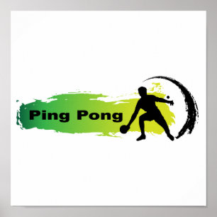 Unik Ping Pong Poster