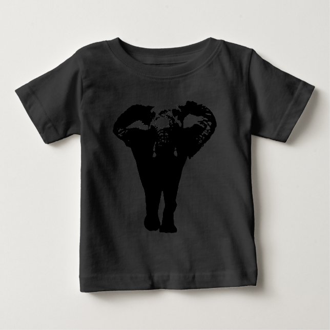 Unik Pop Art Elefant Tröja (Framsida)