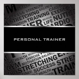 Unik Poster för personlig tränare
