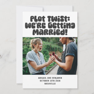 Unik, praktiskt Gifta sig Humor-offertfoto för Rol Spara Datumet