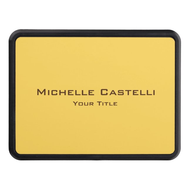 Unik professionell, klassiskt enkelt vanligt vanli dragkroksskydd (Framsidan)