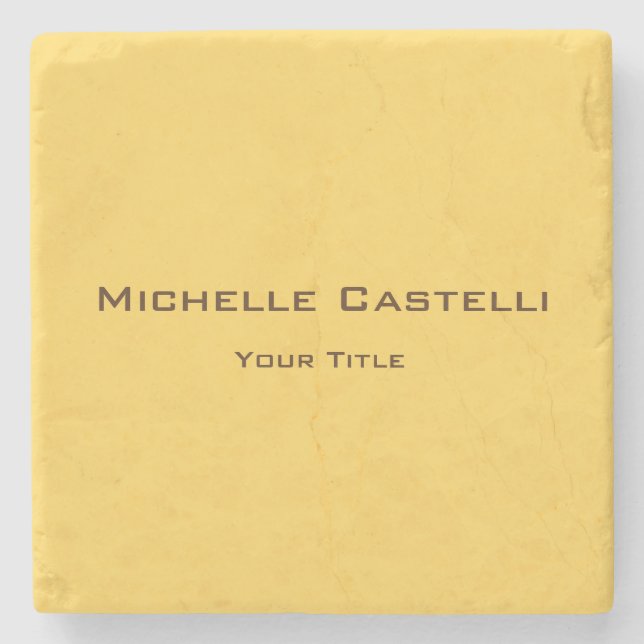 Unik professionell, klassiskt enkelt vanligt vanli stenunderlägg (Framsidan)