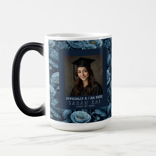 Unik Ranunculus Blommig Examen kaffekopp (Vänster)