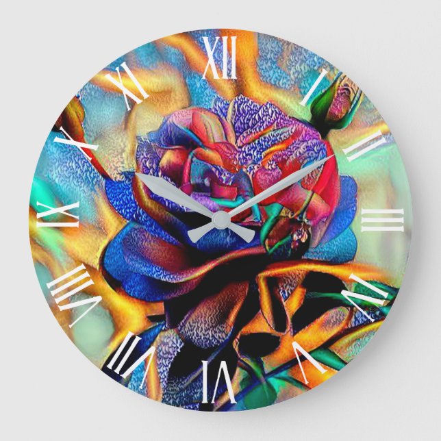 Unik Ro Art-Dream för blank Elegant Stor Klocka (Framsida)