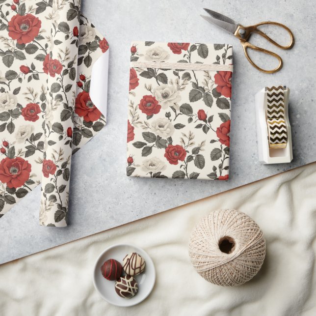 Unik Ro Modern Wrapping Papper Presentpapper (Hantverk)