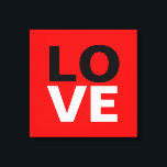 Unik röd bakgrund Kärlek Romantik Canvastryck<br><div class="desc">Du kan enkelt byta typsnitt och färg. Du kan också lägga till logotypen och bakgrundsbilden som du vill.</div>