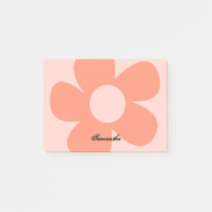 Unik Roligt Cute Rosa Y2k Flower-Anpassningsbar Post-it Block