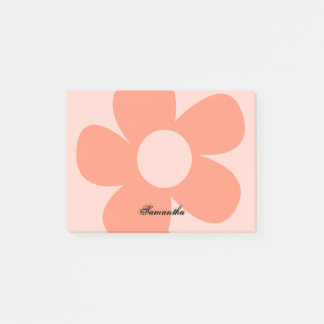 Unik Roligt Cute Rosa Y2k Flower-Anpassningsbar Post-it Block
