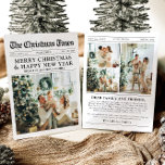 Unik Roligt för nyhetsblad: Ett års fotopul Julkort<br><div class="desc">Gratulerar till högdagrarna i ditt år med vårt unika "What A Year"-kort för julfoto-helgdag. Designat i en modern tidning stil, ger det här kortet ett kreativ för att dina favoritminnen och milstolpar. Med anpassadets sektioner för foton och bildtexter är det perfekten att visa allt som gjorde detta år speciellt. Detta...</div>
