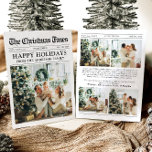 Unik Roligt för nyhetsblad: Ett års fotopul Julkort<br><div class="desc">Gratulerar till högdagrarna i ditt år med vårt unika "What A Year"-kort för julfoto-helgdag. Designat i en modern tidning stil, ger det här kortet ett kreativ för att dina favoritminnen och milstolpar. Med anpassadets sektioner för foton och bildtexter är det perfekten att visa allt som gjorde detta år speciellt. Detta...</div>