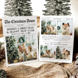 Unik Roligt för nyhetsblad: Ett års fotopul Julkort<br><div class="desc">Gratulerar till högdagrarna i ditt år med vårt unika "What A Year"-kort för julfoto-helgdag. Designat i en modern tidning stil, ger det här kortet ett kreativ för att dina favoritminnen och milstolpar. Med anpassadets sektioner för foton och bildtexter är det perfekten att visa allt som gjorde detta år speciellt. Detta...</div>