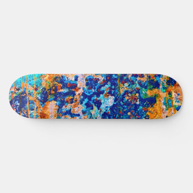 Unik Roligt för Rust Art-Coola Mini Skateboard Bräda 18,5 Cm (Horz)