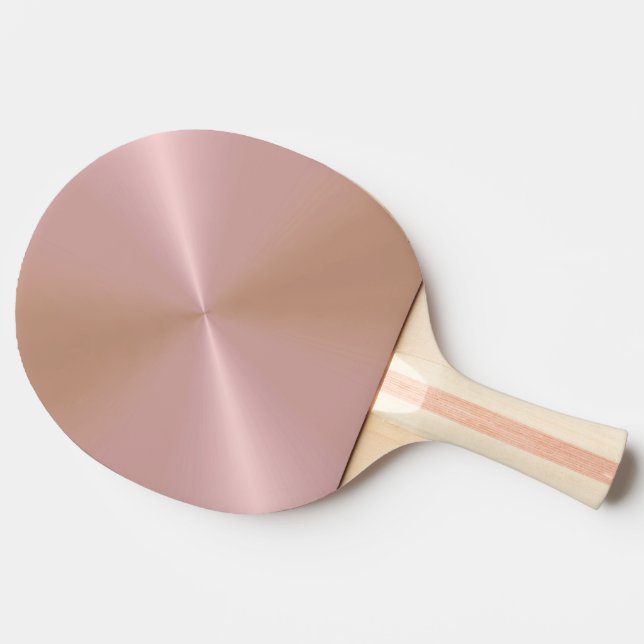 Unik Rosa Metallic Pong Bord Pingisracket (Sidan)