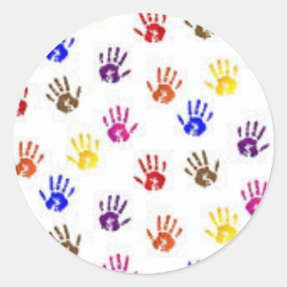 Unik Runt Klistermärke