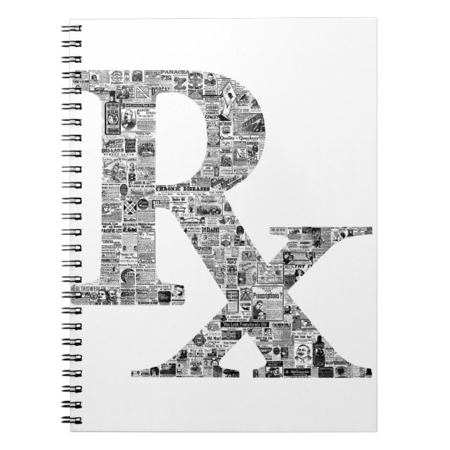 Unik Rx-apoteksapotek Anteckningsbok (Framsidan)