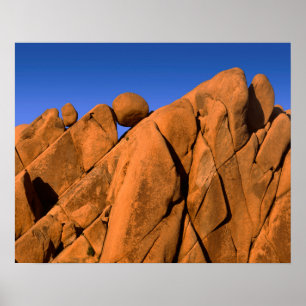 Unik sammansättning i sten, Kalifornien Poster