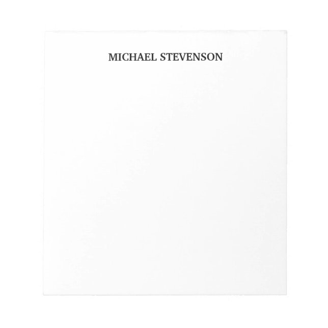 Unik Särskild Klassisk Anteckningsblock (Framsida)