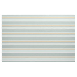 Unik Seafoam Grönt White Tan Rand Art Tyg