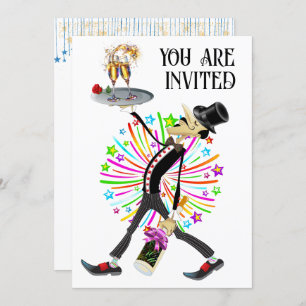 Unik Servitör för insamling Inbjudningar