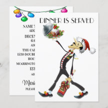 Unik Servitör för matare/insamling