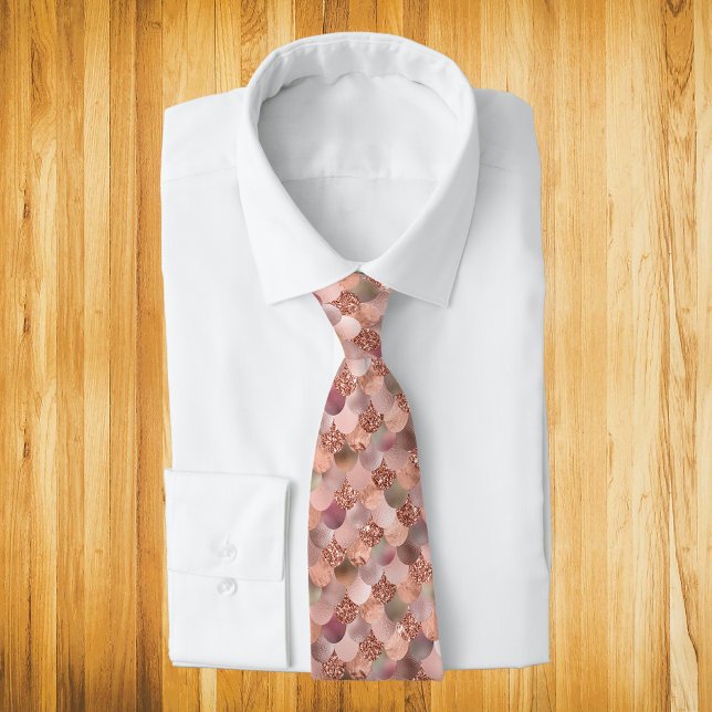 Unik skalningsolja för Sjöjungfru i Ro Guld Glitte Slips (Skapare uppladdad)