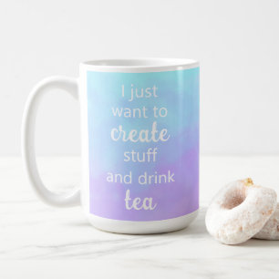 Unik Skapa Saker och drick Tea Mugg