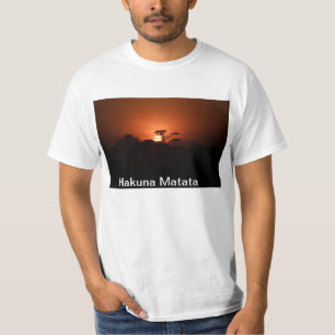 Unik skjorta för Serengetti soluppgång T… Tee Shirt