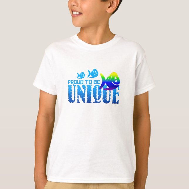 Unik skjorta - välj stil & färg t-shirt (Framsida)