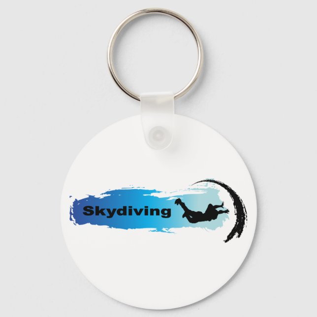Unik Skydiving Nyckelring (Framsida)