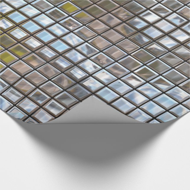 Unik slutprodukt för Winterblock-Chic Presentpapper (Hörn)