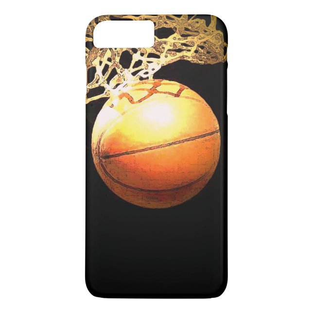 Unik Snyggt-basket iPhone 7 Fodral Case-Mate iPhone Skal (Baksida)