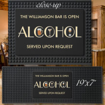 Unik sofistikerad Pub är Open Namn Black