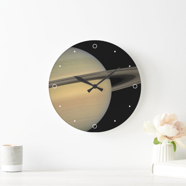 Unik Solar System Ringar Capricorn Stor Klocka (Hem)